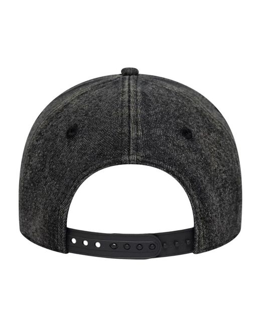 KTZ Black Denim E-Frame Cap