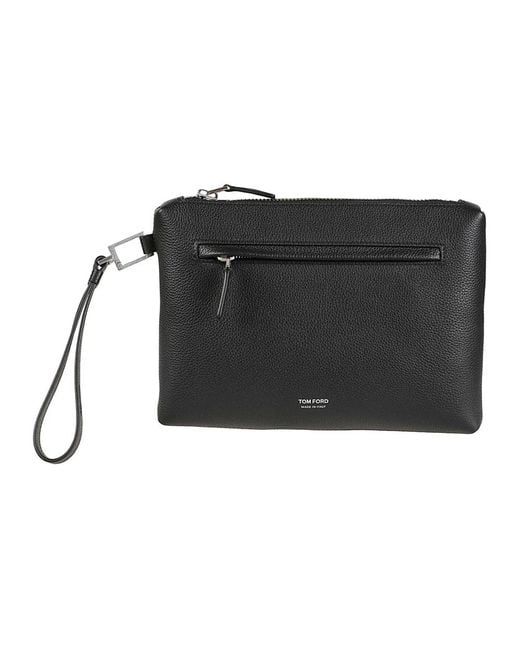 Tom Ford Black Cross Body Messenger for men