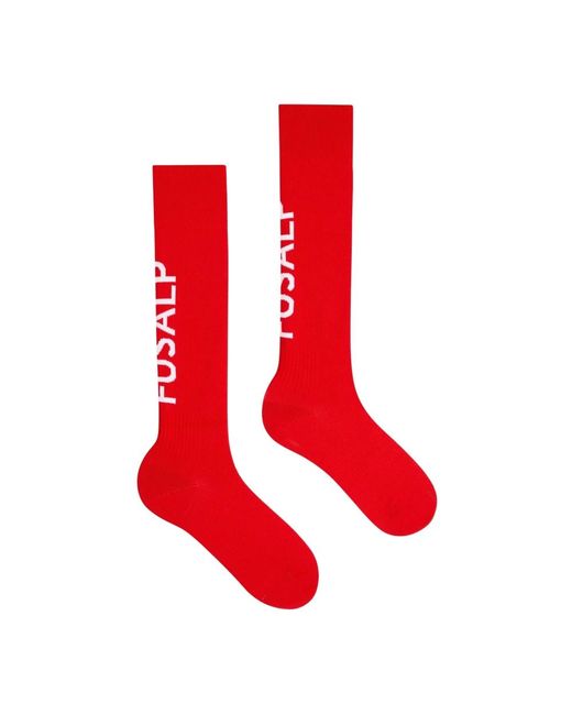Fusalp Ondergoed ,Rood ,Sock Pop Ii Sokken in het Red