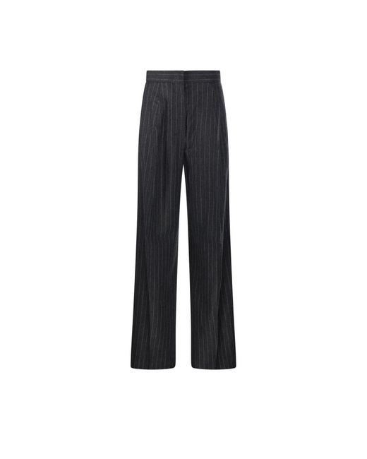Sportmax Blue Wide Trousers