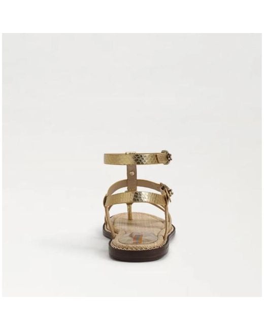 Sam Edelman Brown Flat Sandals