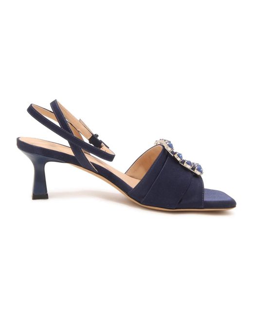 Roberto Festa Blue High Heel Sandals