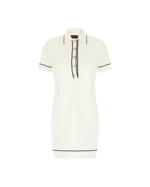 Short Dresses Gucci de color White