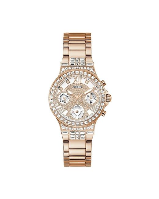 Guess Moonlight Watch in het Metallic