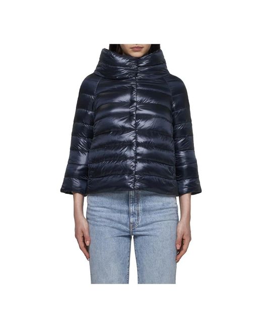 Herno Winter Jackets in Blue Lyst