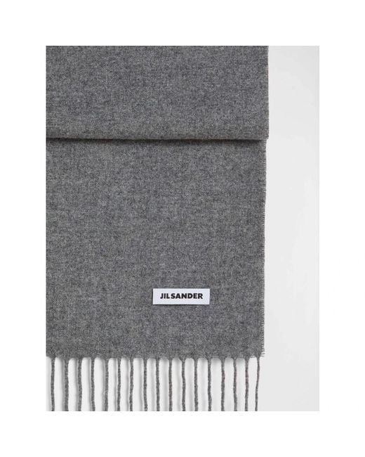 Jil Sander Sciarpa in het Gray