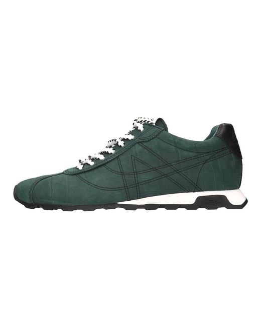 Ash Green Nubuck Sneakers