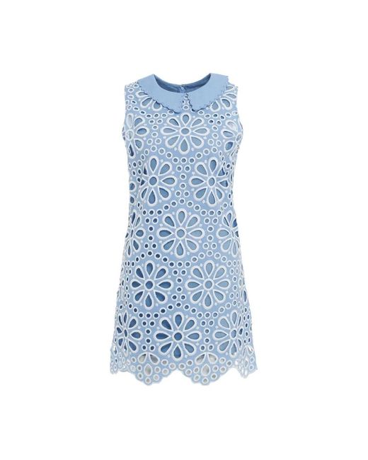 Silvian Heach Blue Short Dresses