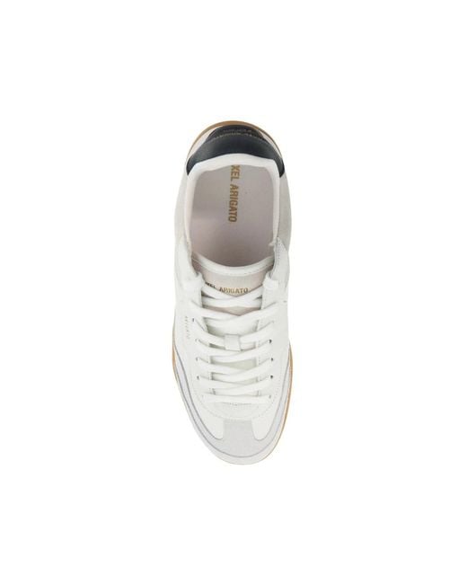 Zapatillas Blancas De Cuero Con Dice T-Dedo Del Pie, Mujer, Talla Axel Arigato de color White