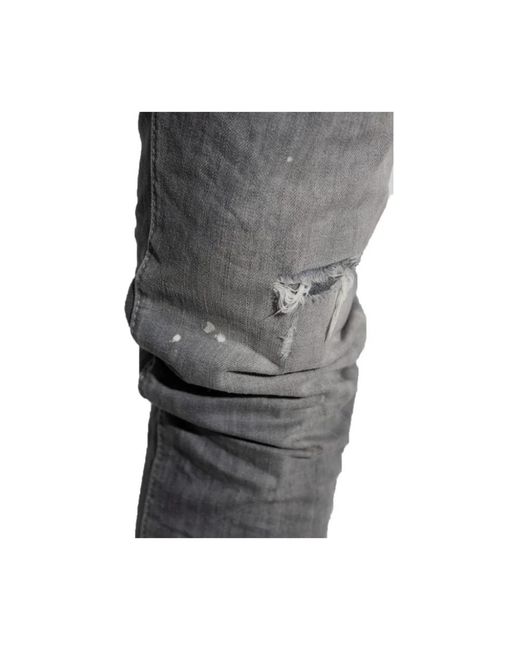 DSquared² Jeans ,Grijs ,Katoen Cool Guy Jean in het Gray voor heren