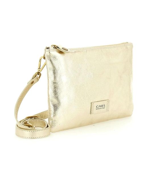 Cross Body Bags di Gabs in Metallic
