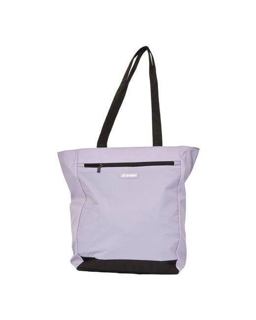 K-Way Purple Tote Bags