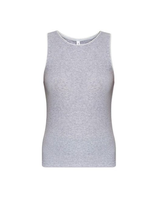Samsøe & Samsøe Gray Sleeveless Tops