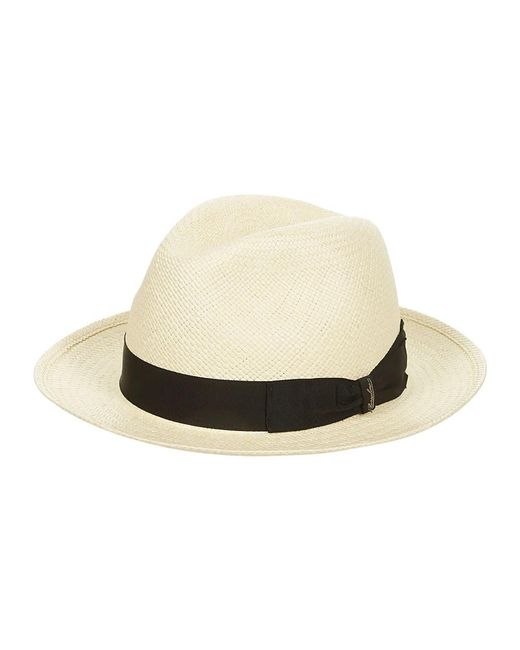 Hats di Borsalino in Natural da Uomo
