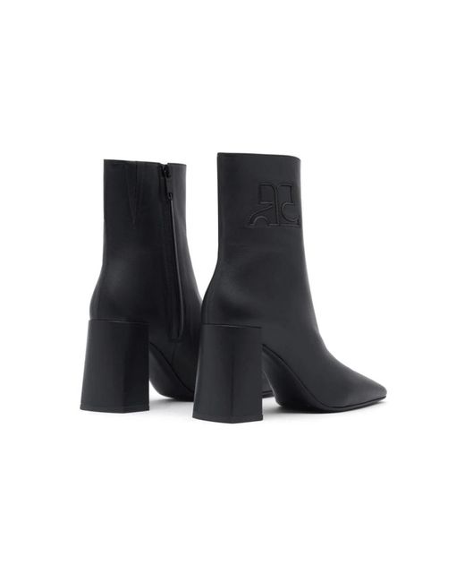 Shoes > boots > heeled boots Courreges en coloris Black