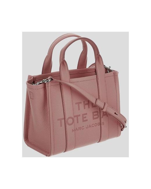 Marc Jacobs Purple Leder Tote Tasche