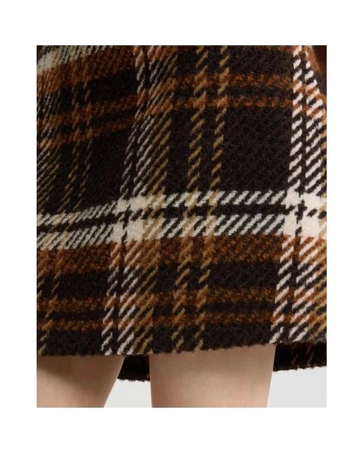 Patou Brown Short Skirts