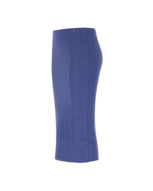 DIESEL Blue Midi Skirts