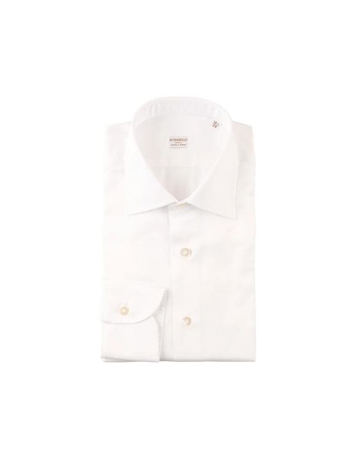 Borriello White Formal Shirts for men