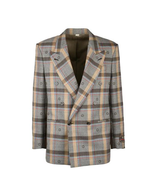 Gucci Green Blazers for men