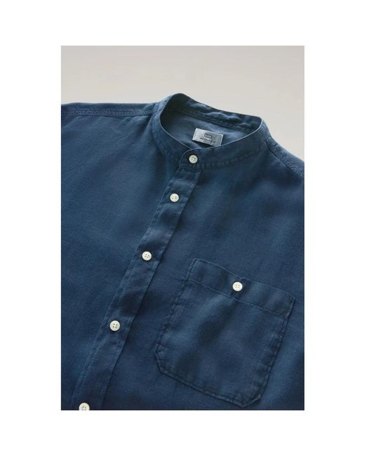 Woolrich Blue Casual Shirts for men
