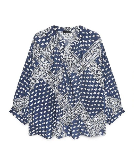 Blouses & shirts > blouses FIORELLA RUBINO en coloris Blue