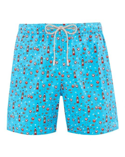 Mc2 Saint Barth Blue Beachwear for men