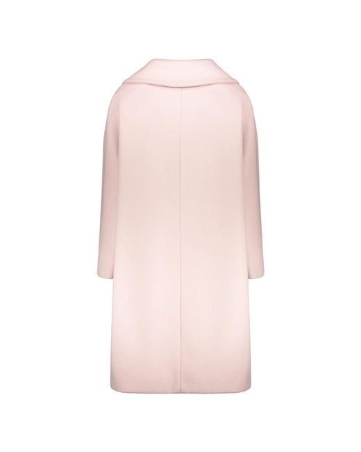 Herno Pink Single-Breasted Coats