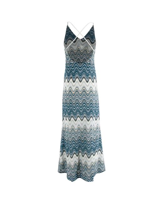 Maxi Dresses Mc2 Saint Barth de color Blue