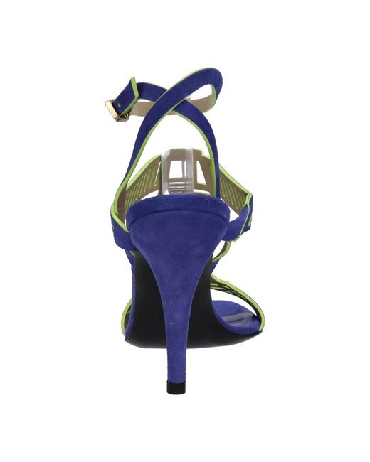 Fabi Blue High Heel Sandals