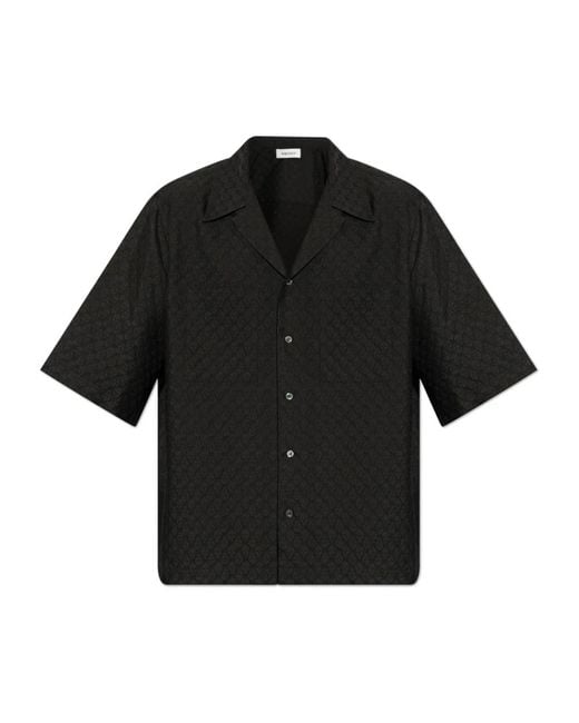 Alexander McQueen Overhemd Met Print in het Black voor heren