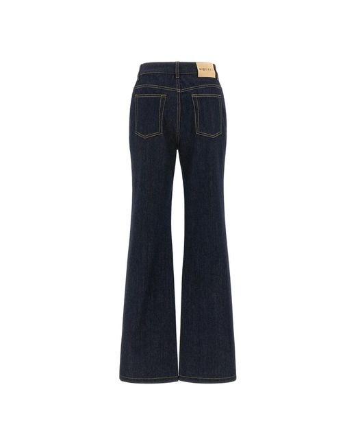 Flared Jeans McQueen de color Blue