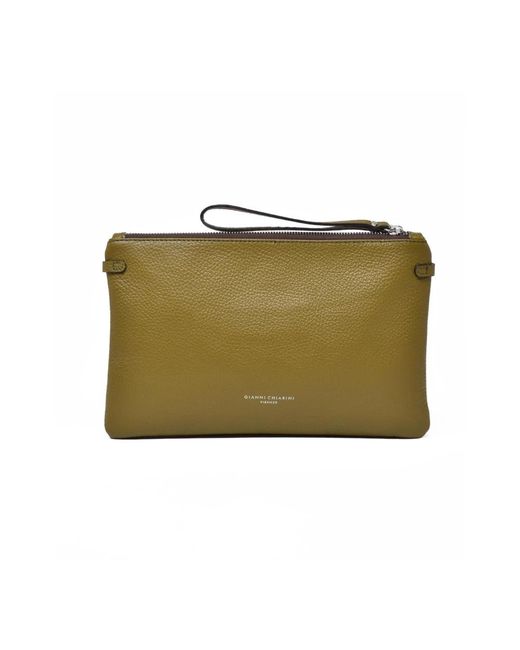 Gianni Chiarini Green Clutches