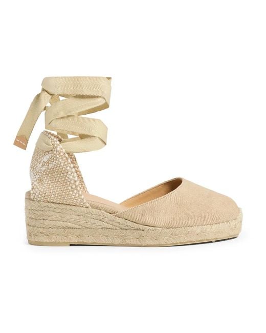 Castaner Metallic Wedges