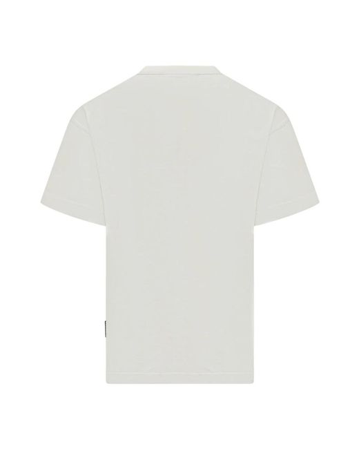 Palm Angels White T-Shirts for men