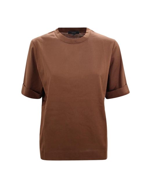 Soeur Tops ,Bruin ,Katoen Ama T-Shirt in het Brown