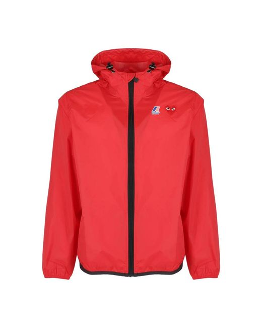 COMME DES GARÇONS PLAY Red Light Jackets for men