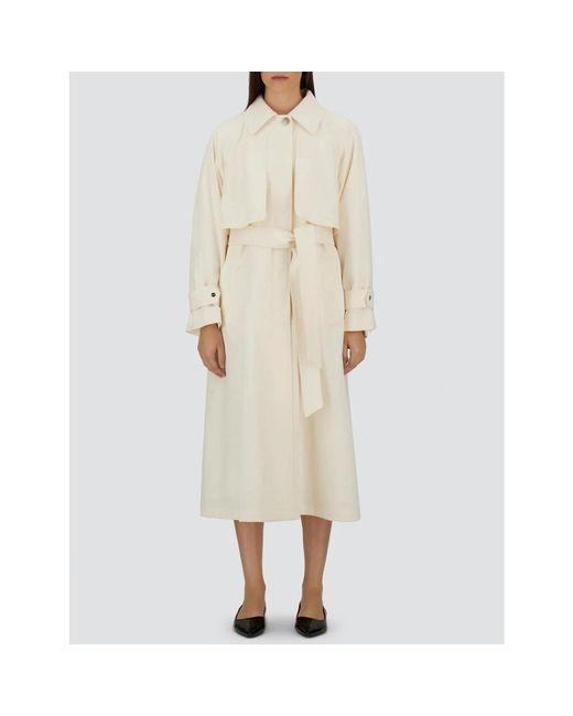 Herno White Trench Coats