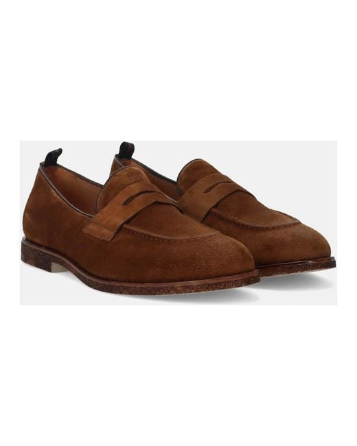 Shoes > flats > loafers Antica Cuoieria pour homme en coloris Brown