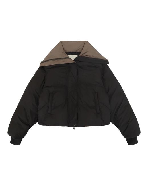 Entire studios Jassen ,Zwart ,Polyester Ef Jacket in het Black