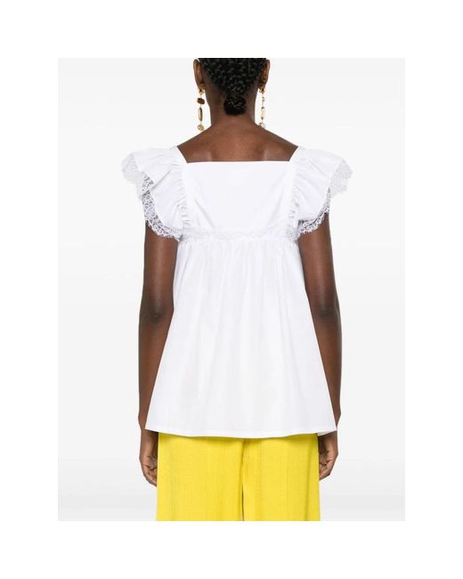 Blouses & shirts > blouses Giambattista Valli en coloris White