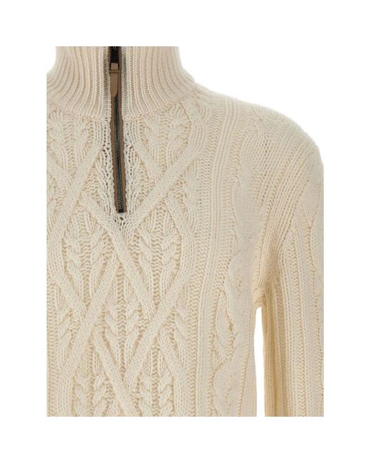 Boss White Turtlenecks for men