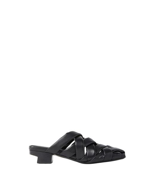 Marsèll Black Heeled Mules