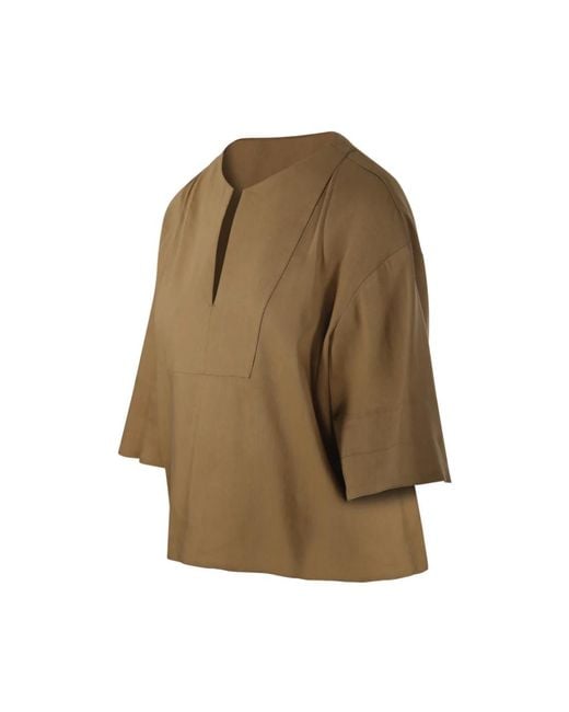 Max Mara Natural Blouses