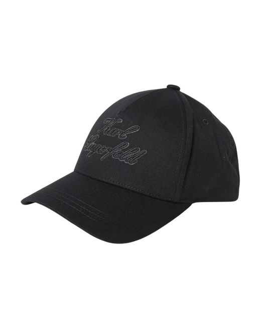 Caps Karl Lagerfeld de hombre de color Black