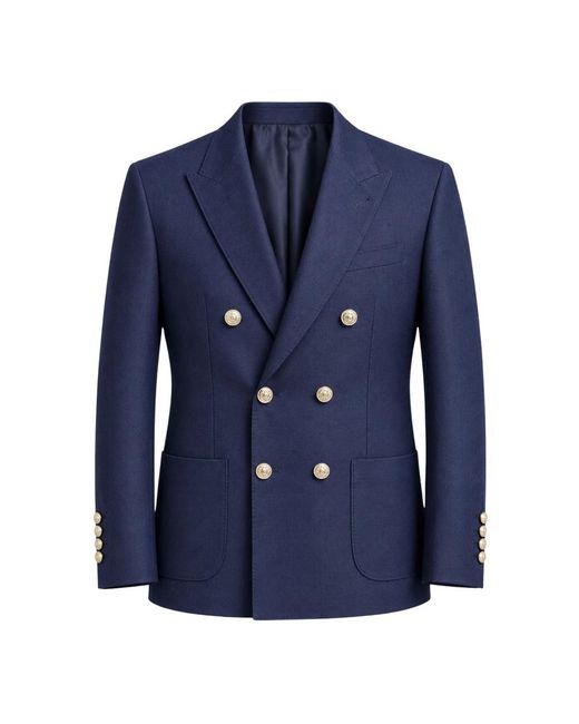 Eleventy Blue Blazers for men