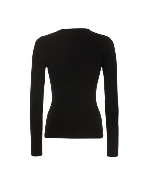 Michael Kors Black Round-Neck Knitwear