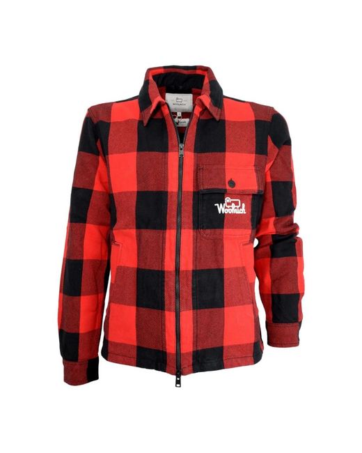 Light Jackets Woolrich pour homme en coloris Red