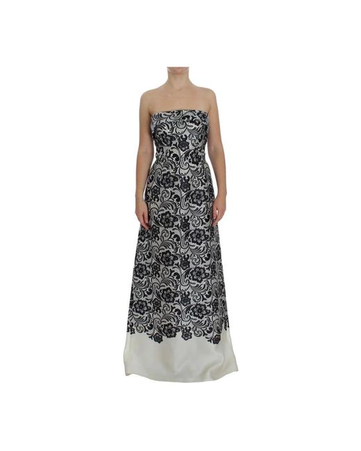 Dolce & Gabbana Black Maxi Dresses