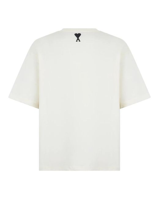 T-Shirts AMI de hombre de color White